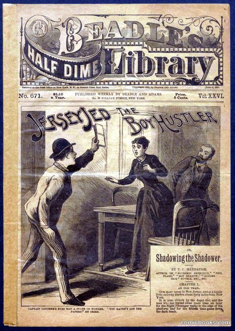 Beadle's Half Dime Library No. 671