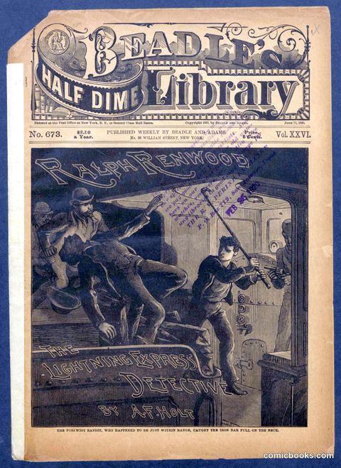Beadle's Half Dime Library No. 673