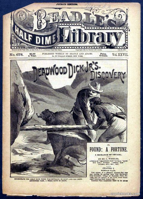 Beadle's Half Dime Library, No. 678