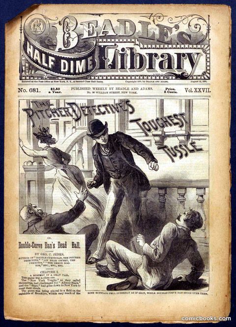 Beadle's Half Dime Library, No. 681
