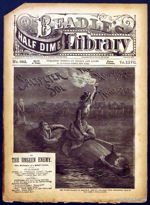 Beadle's Half Dime Library, No. 683