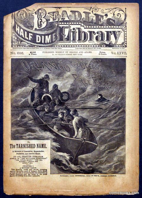 Beadle's Half Dime Library No. 686