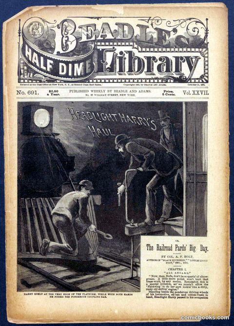 Beadle's Half Dime Library No. 691