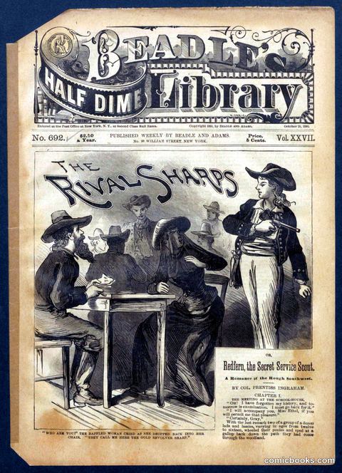Beadle's Half Dime Library No. 692