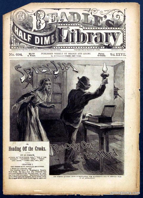 Beadle's Half Dime Library, No. 694