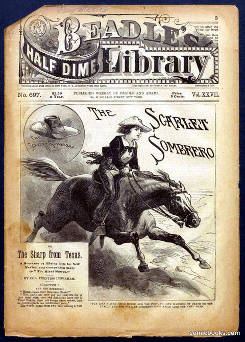 Beadle's Half Dime Library No. 697
