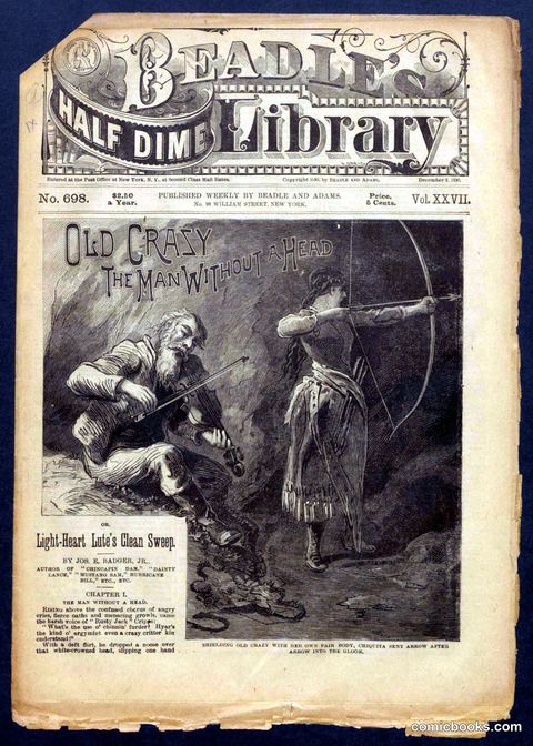 Beadle's Half Dime Library No. 698