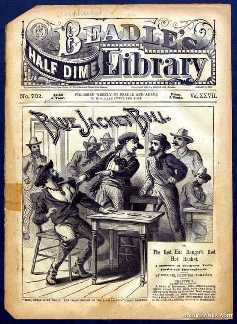 Beadle's Half Dime Library, No. 702