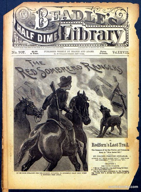 Beadle's Half Dime Library No. 707