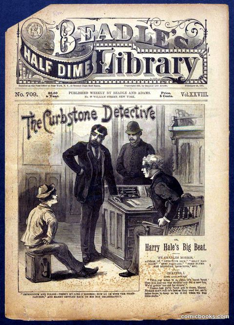 Beadle's Half Dime Library No. 709