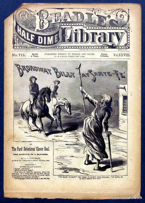 Beadle's Half Dime Library No. 711