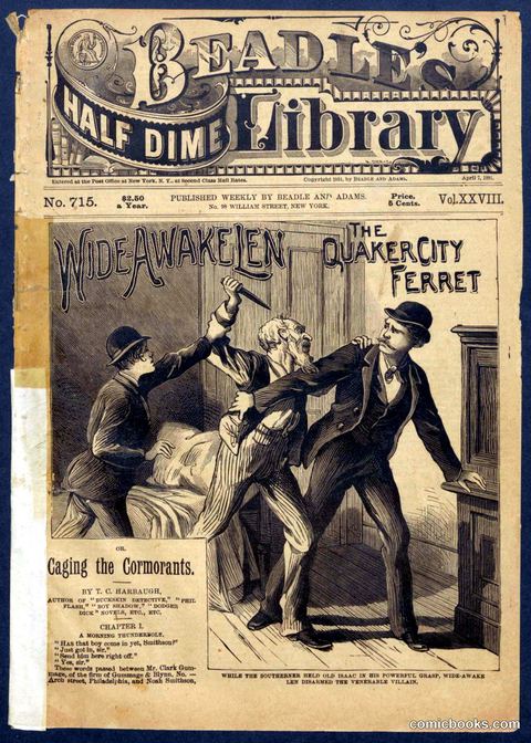 Beadle's Half Dime Library No. 715