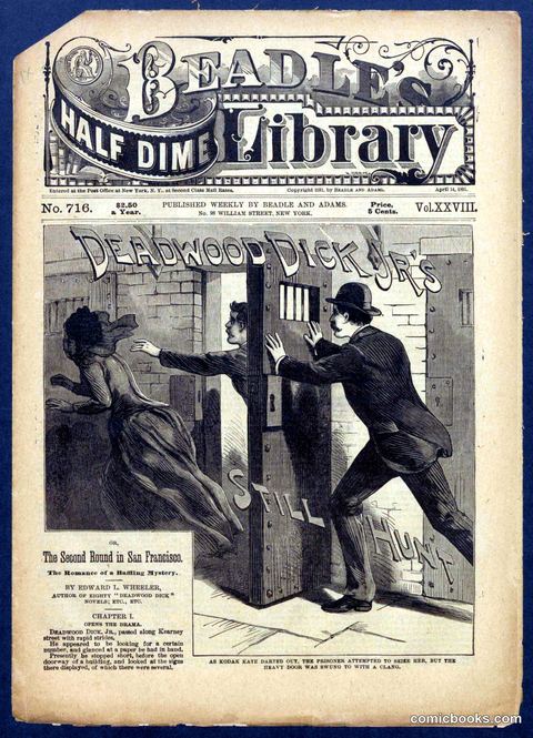 Beadle's Half Dime Library No. 716