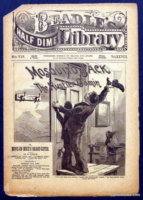 Beadle's Half Dime Library No. 717