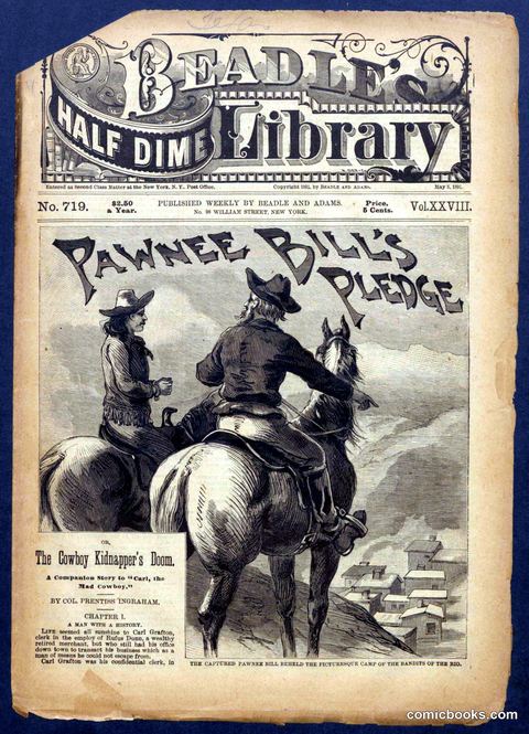 Beadle's Half Dime Library No. 719