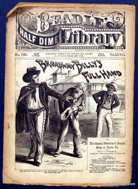 Beadle's Half Dime Library No. 720