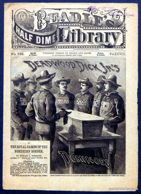 Beadle's Half Dime Library No. 722