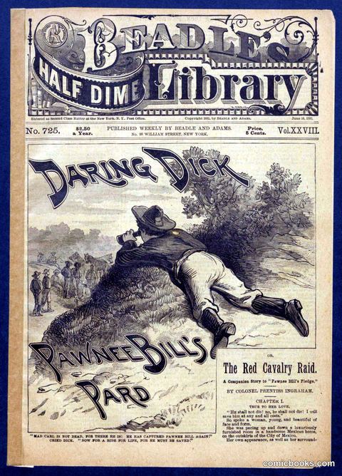 Beadle's Half Dime Library No. 725