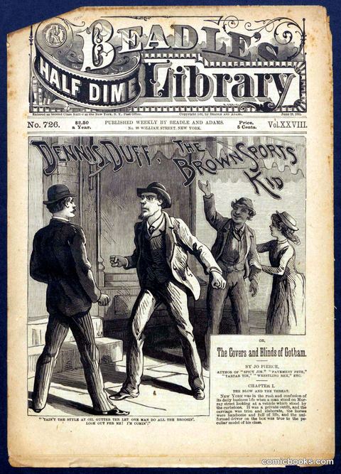Beadle's Half Dime Library No. 726