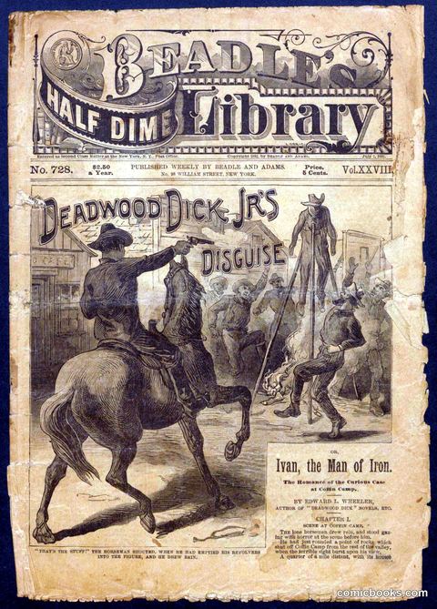 Beadle's Half Dime Library No. 728