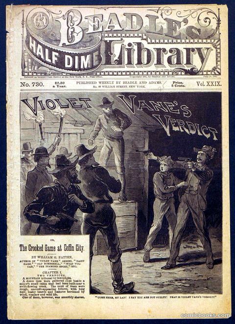 Beadle's Half Dime Library No. 730