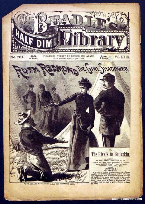 Beadle's Half Dime Library No. 731