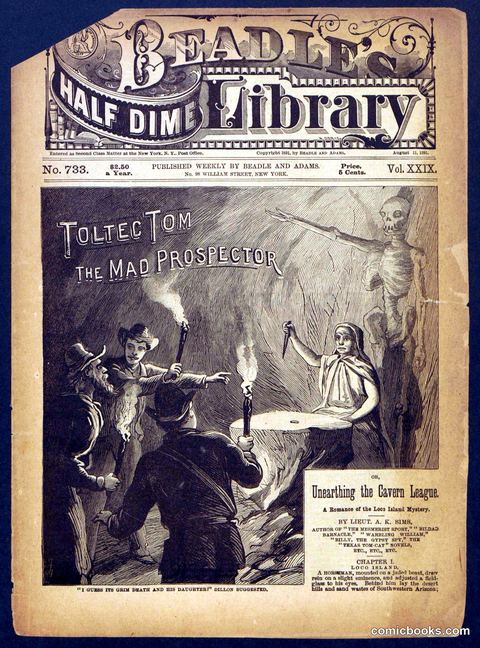 Beadle's Half Dime Library No. 733