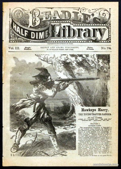 Beadle's Half Dime Library No. 74
