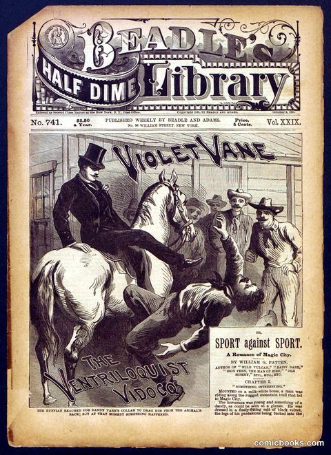 Beadle's Half Dime Library, No. 741