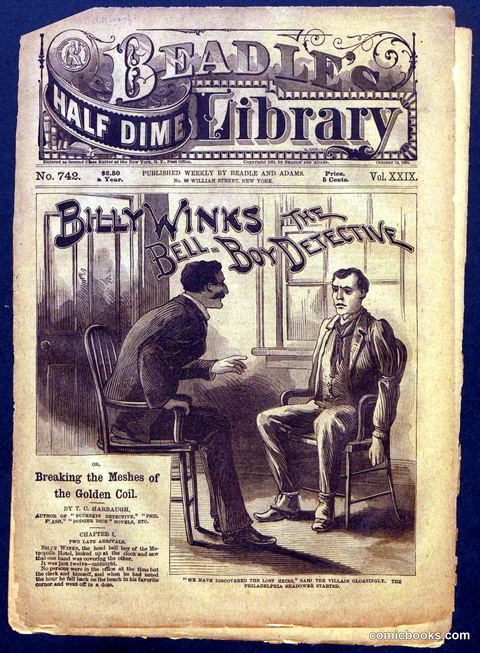 Beadle's Half Dime Library No. 742