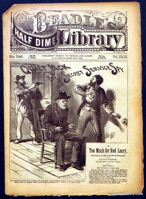 Beadle's Half Dime Library No. 746