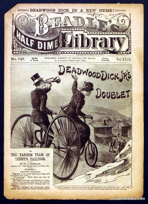 Beadle's Half Dime Library No. 747