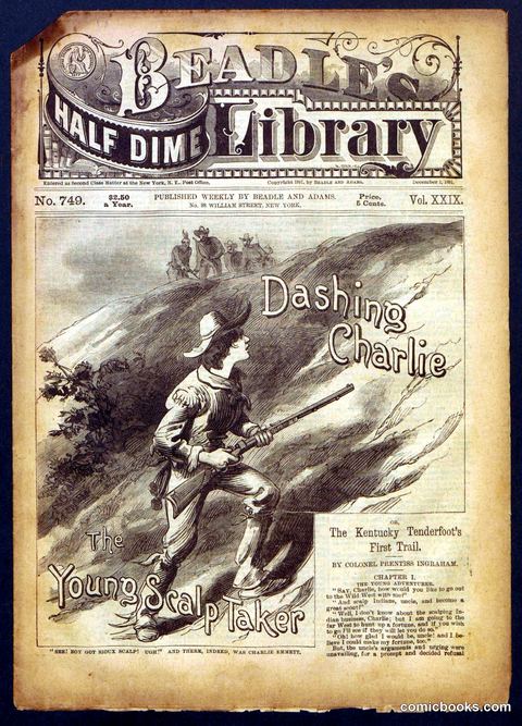 Beadle's Half Dime Library, No. 749