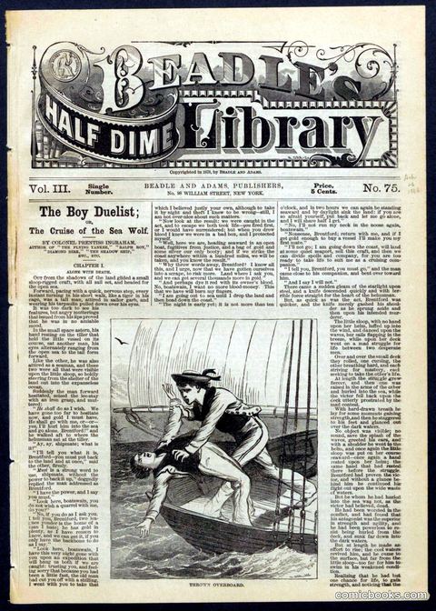 Beadle's Half Dime Library, No. 75