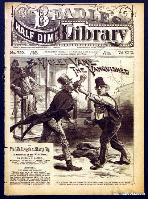 Beadle's Half Dime Library, No. 750