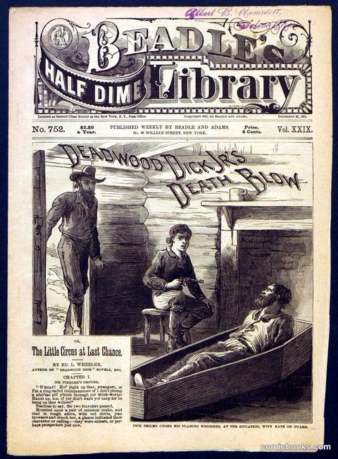 Beadle's Half Dime Library, No. 752