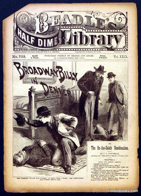 Beadle's Half Dime Library No. 753