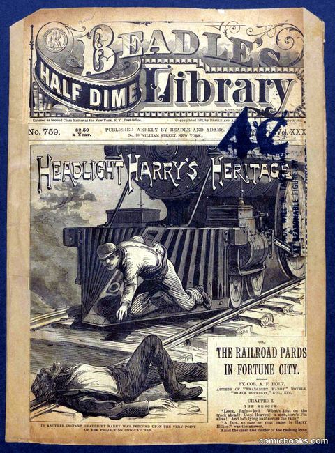 Beadle's Half Dime Library No. 759