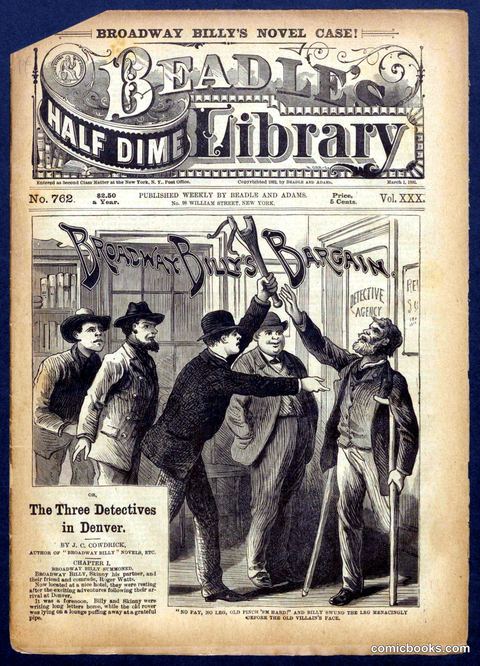 Beadle's Half Dime Library, No. 762