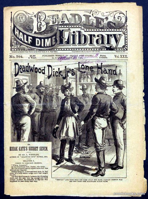 Beadle's Half Dime Library No. 764