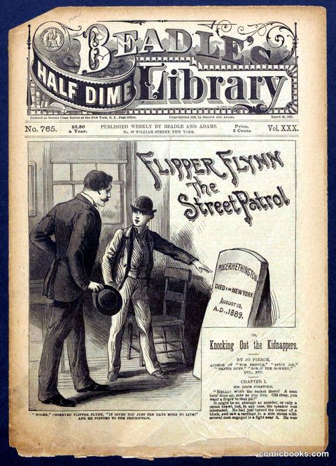 Beadle's Half Dime Library, No. 765