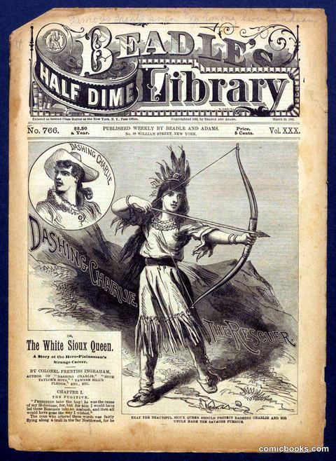 Beadle's Half Dime Library No. 766