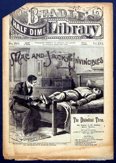 Beadle's Half Dime Library No. 767
