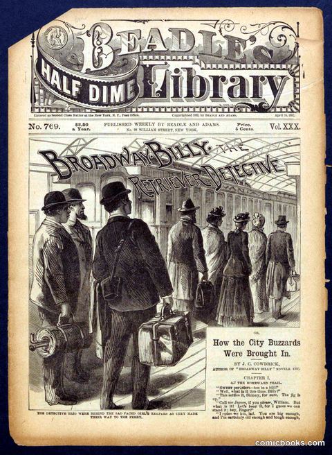 Beadle's Half Dime Library No. 769