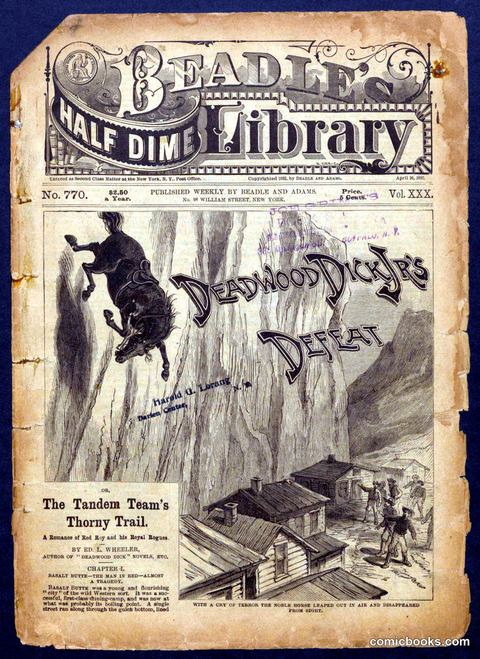 Beadle's Half Dime Library No. 770