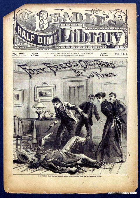 Beadle's Half Dime Library, No. 771