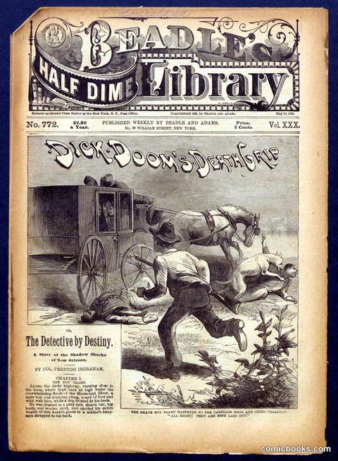 Beadle's Half Dime Library No. 772