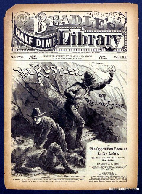 Beadle's Half Dime Library No. 773