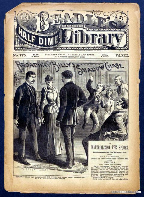 Beadle's Half Dime Library No. 775