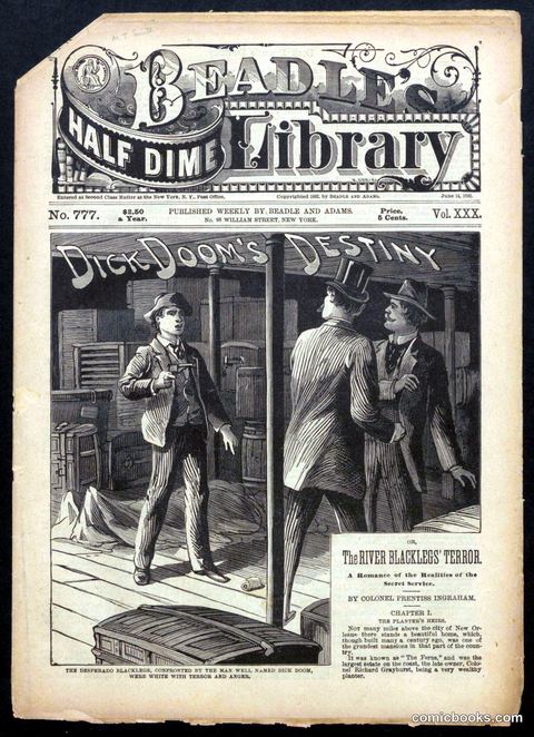 Beadle's Half Dime Library No. 777